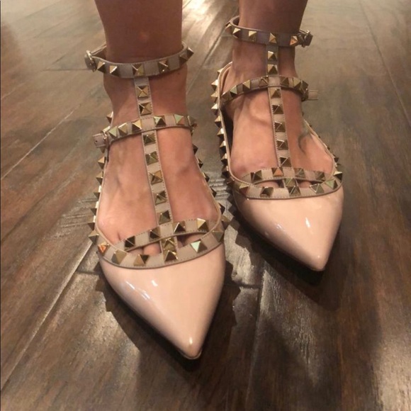 Valentino Garavani Rockstud ballerinas - Picture 2 of 9